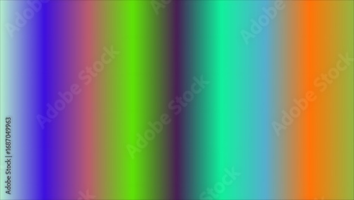 Vertical Gradient Spectrum of Vibrant Colors for Modern Backgrounds and Abstract Designs with Fluid Transitions