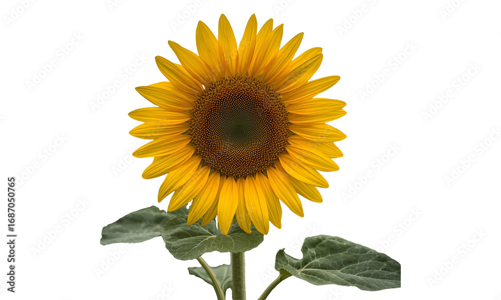 Obraz premium Sunflower PNG | Vibrant Botanical Illustration for Rustic Wedding Decor, Summer Branding & Eco-Friendly Design Elements.