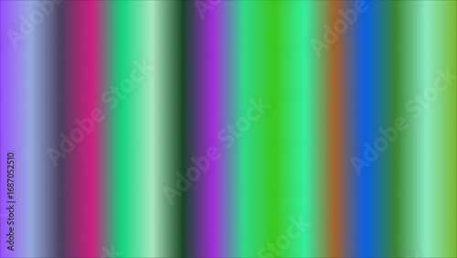 Colorful Gradient Background with Vertical Stripes of Various Hues and Shades for Modern Designs and Artistic Compositions
