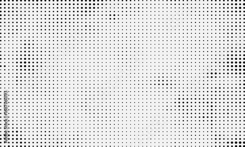 Grunge halftone gradient texture. Faded noise grit background. Sandy wallpaper. Retro pixel background. .