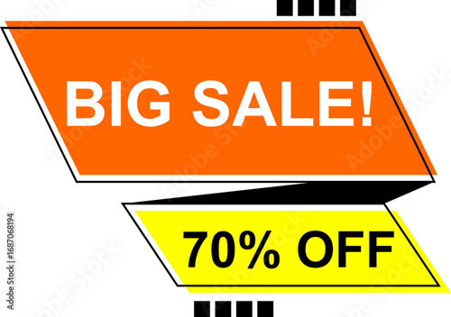 Big Sale Special Promo Banner Design for Marketing and Advertisement.