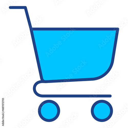 Shopping Cart Simple Vector Icon Collection