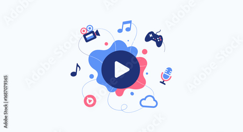 Encompassing Entertainment Content a Versatile Hub for Multimedia Consumption