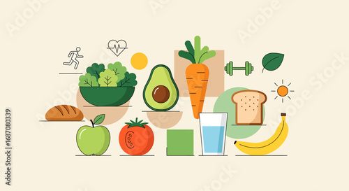 Promoting holistic well-being: integrating nutrition exercise and positive