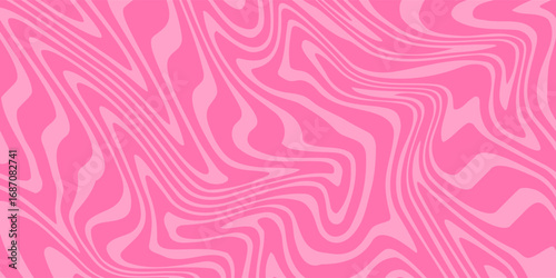 Pink marble acrylic seamless pattern, ice cream texture, watercolor marble background. 1970s trippy seamless pattern.