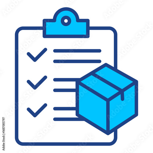 Order Delivery Simple Vector Icon Collection