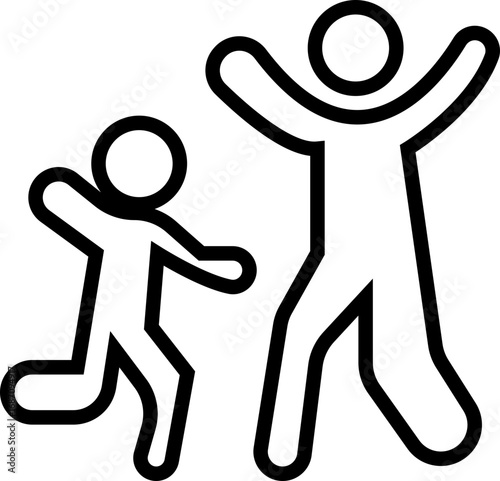 Age Friendly Icon , Featuring Elderly Care, Senior Support, Accessibility, Inclusivity, Health, Wellness, Walking Stick, Family, and Community Symbols in Modern Vector Style, logo, badge, sign,