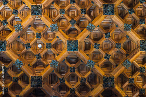 A view from Palau Güell in Barcelona, ​​Spain, in February 2025.
