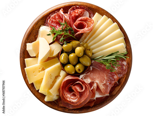 cheese and salami