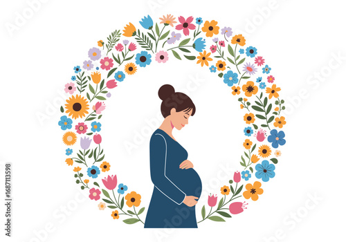 Celebrating new life a beautiful motherhood journey begins with hope and love