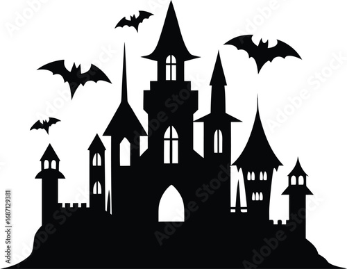 castle in the night