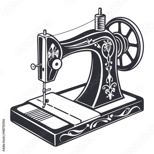 vintage sewing machine