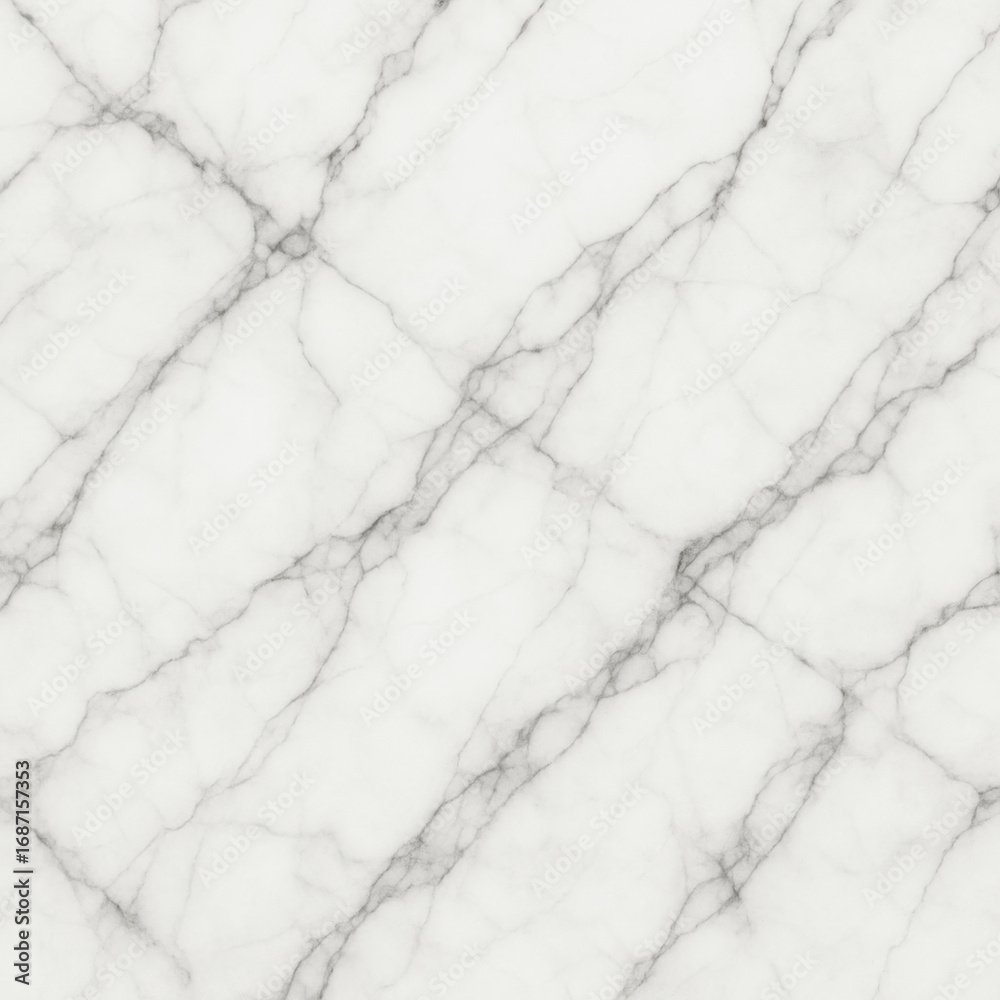 Obraz premium White marble texture with subtle gray veining, perfect for backgrounds or design elements