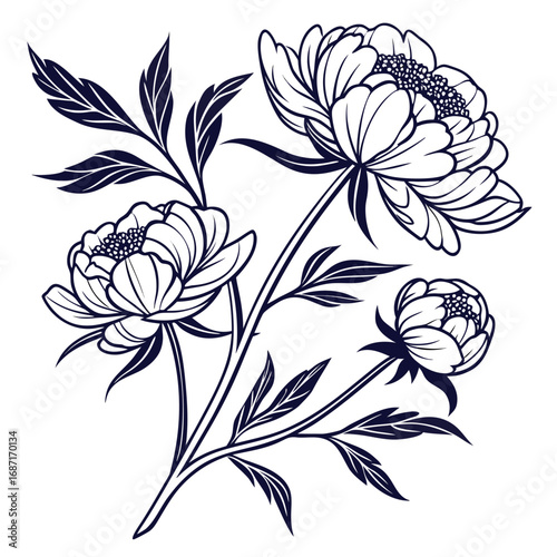 Mystical pagan emblem representing the duality of day and night with sacred arrows