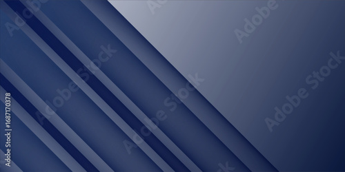 Black dark navy blue silver abstract pattern background. Geometric shape. Line triangle angle fold polygon diamond 3D simple abstract modern background