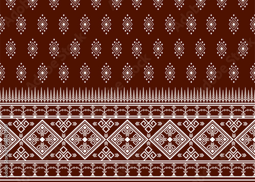 geometric ethnic pattern traditional