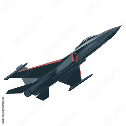 military jet fighter