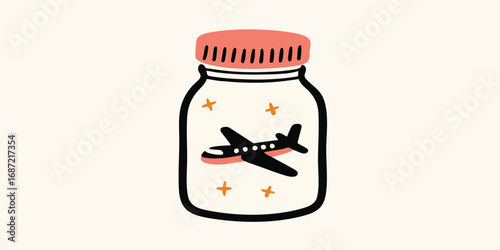A whimsical illustration sh...