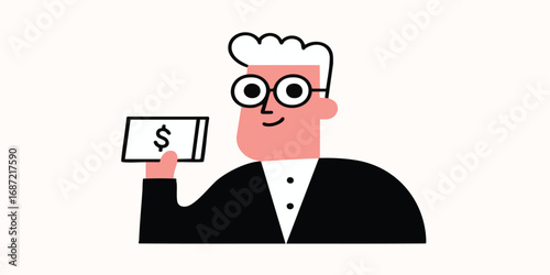 An illustration of a busine...