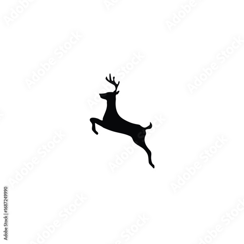 deer silhouette vector