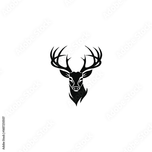 deer silhouette vector