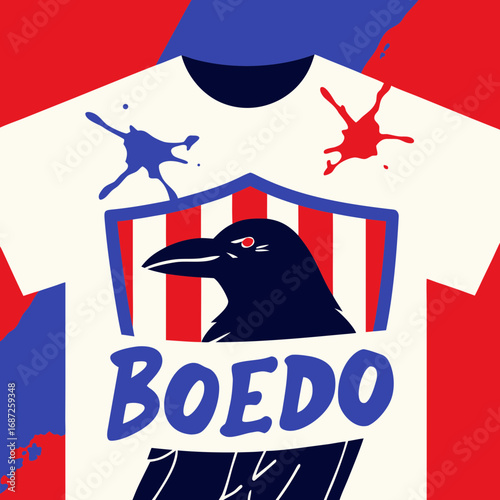 vector illustration of a blue bird