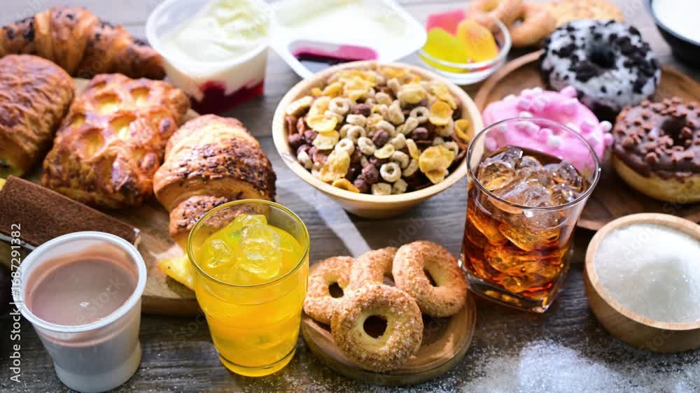 custom made wallpaper toronto digitalFood products high in added sugar. Junk food.