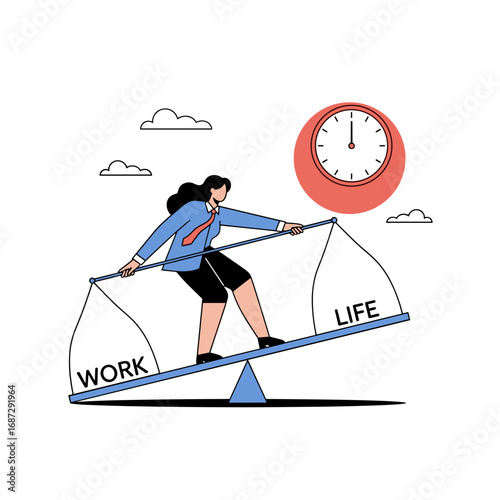 Achieving perfect harmony between professional commitments and personal well being