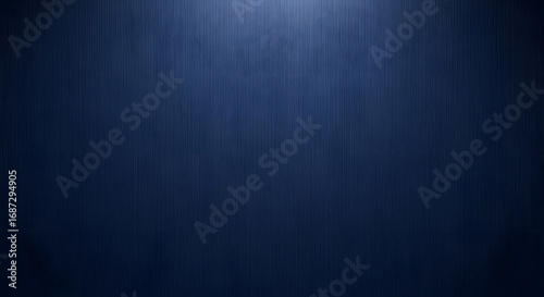 Sophisticated dark navy blue texture background with a subtle vertical grain, an abstract building material for modern design concepts