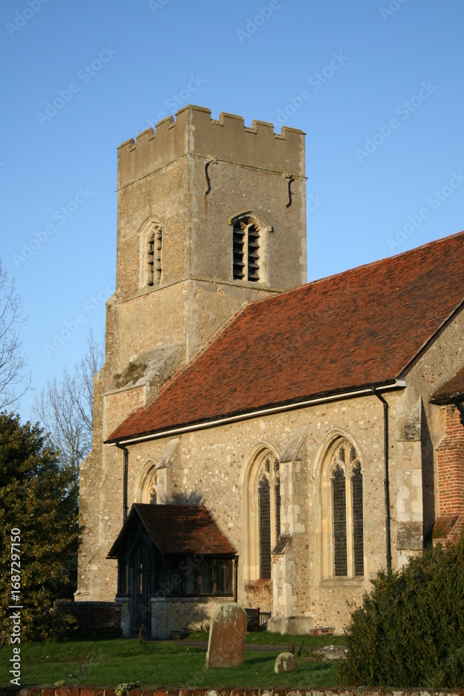 Fototapeta premium St Catherines Church, Gosfield, Essex, England