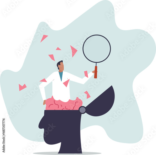 Amnesia losing memory, brain dementia, alzheimer disease, mental illness, thinking or remember disorder, psychology or anxiety.about a man and his life.