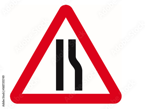 bottle neck traffic signal tight road ahead