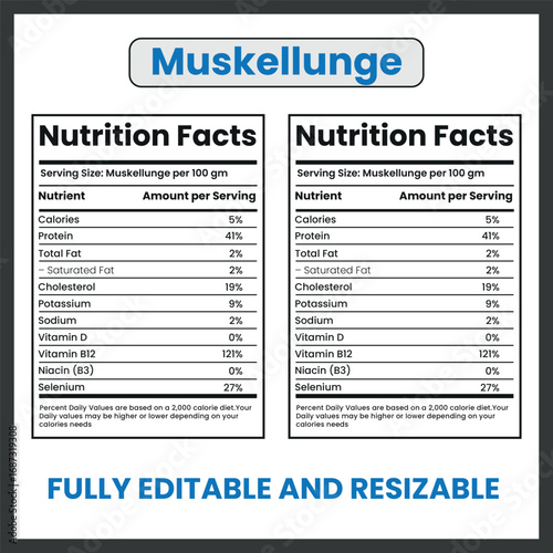 Muskellunge Predator Fish Vector Illustration