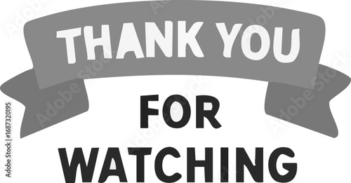 Thank You For Watching banner for video conclusions.