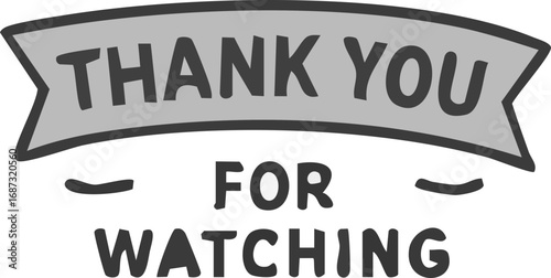 Appreciation message for content creators, viewers.