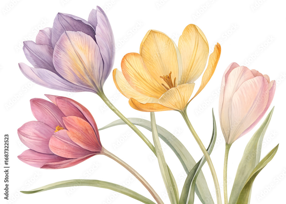 Naklejka premium bouquet of flowers