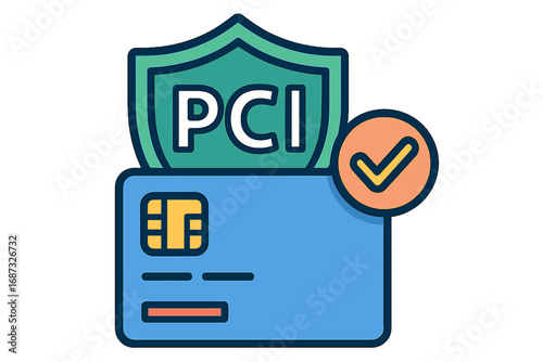 PCI compliance shield symbolizing secure payment processing PCI compliant