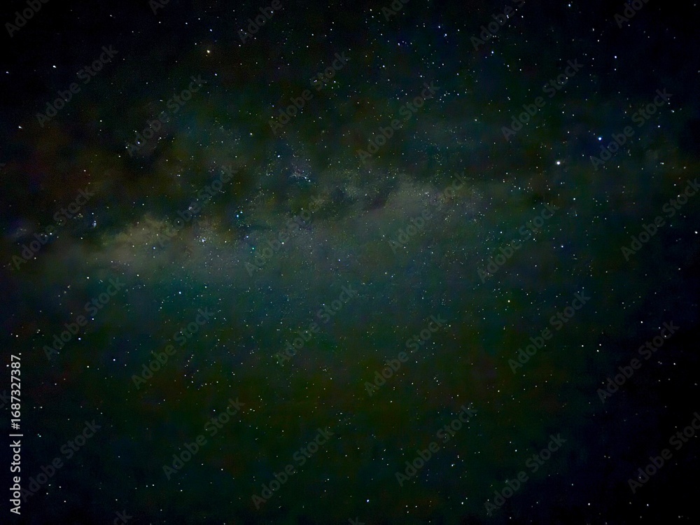 Fototapeta premium Starry night in New Zealand with Milky way view