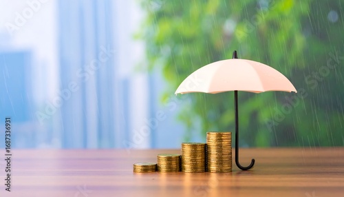 Wallpaper Mural Financial security, investment growth Torontodigital.ca