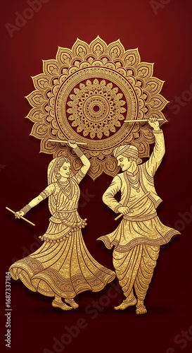 Navratri 2025 series, poster for Navratri 2025 celebrations, wishes