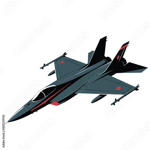 military jet fighter