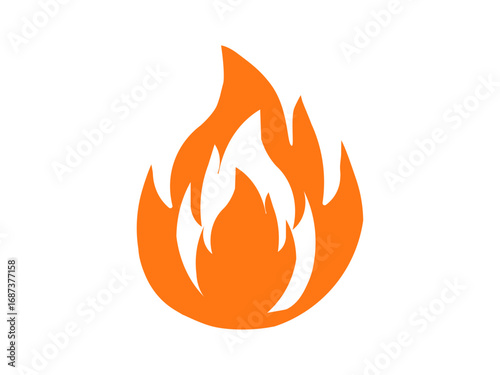 vector fire icon