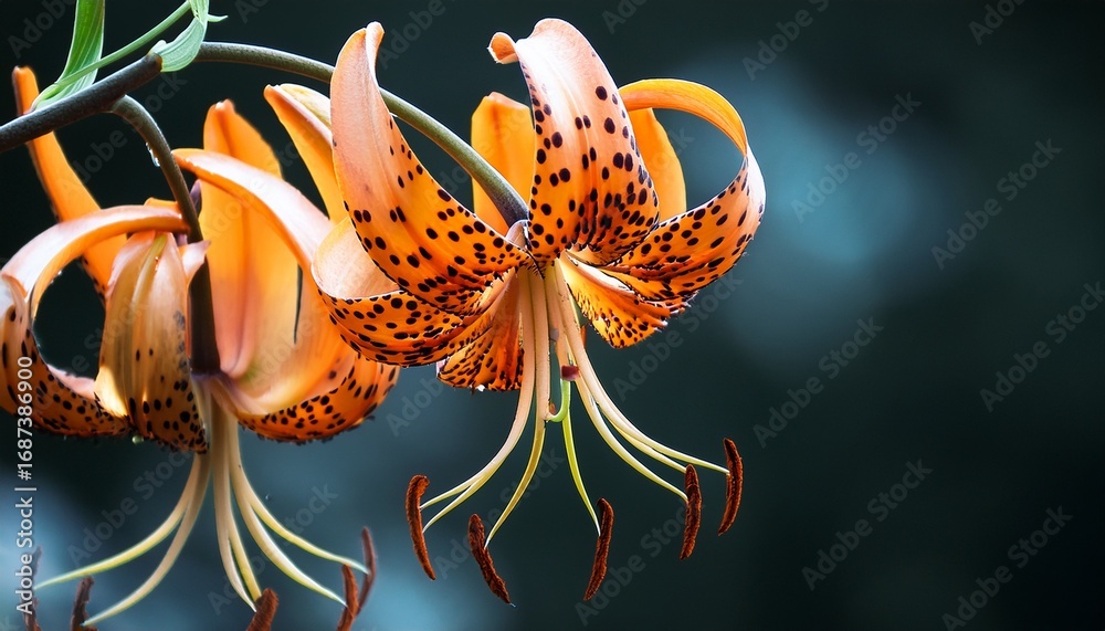 custom made wallpaper toronto digitaltiger lily flower in bloom
