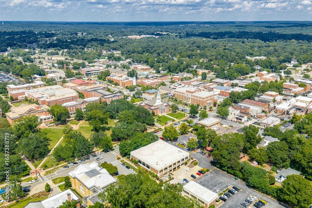 Fototapeta premium milledgeville, georgia