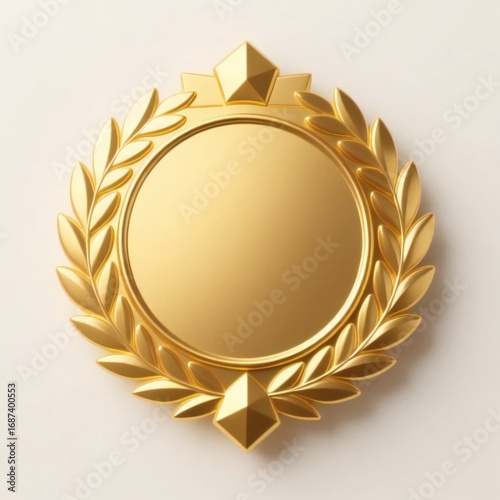 gold laurel wreath