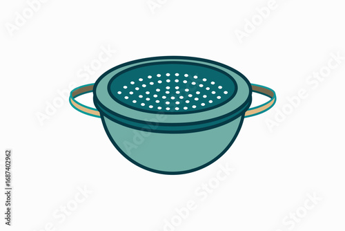 Sieve design vector