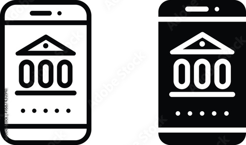 Mobile Banking App Icon