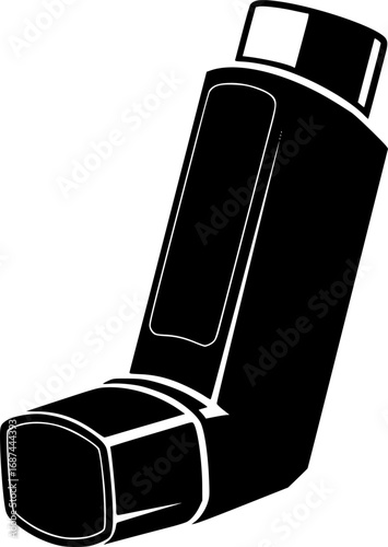 Inhaler isolated cartoon set icon.Vector illustration illustration apparatus on white background