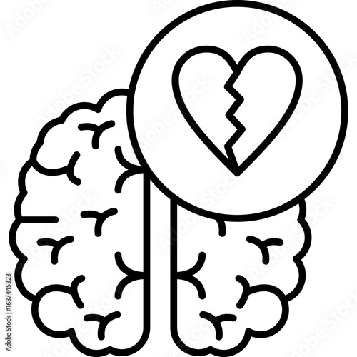 Broken Heart Icon