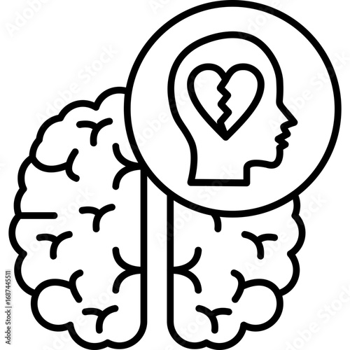 Broken Heart Icon